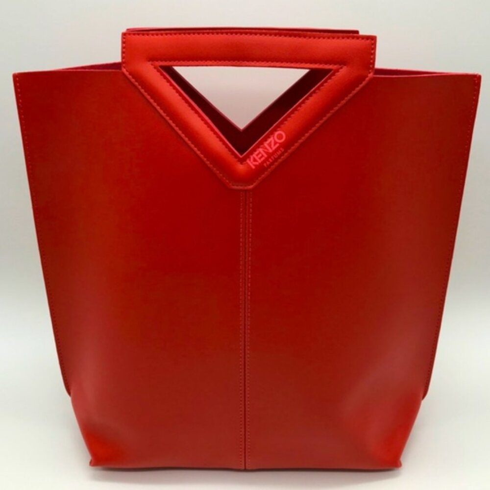 KENZO Red Tote Handbag Beautiful NWT - Picture 7 of 7